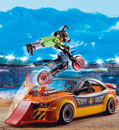 PLAYMOBIL Stuntshow Stuntshow Crashcar, A partir de 4 años (70551)