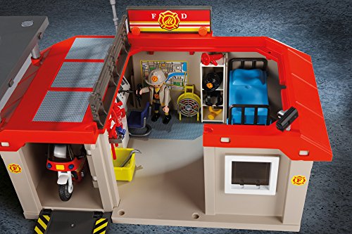 Playmobil - Take Along Fire Station Playset (5663)