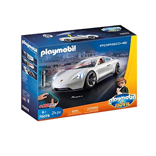 PLAYMOBIL: THE MOVIE 70078 Porsche Mission E y Rex Dasher, A partir de 5 años