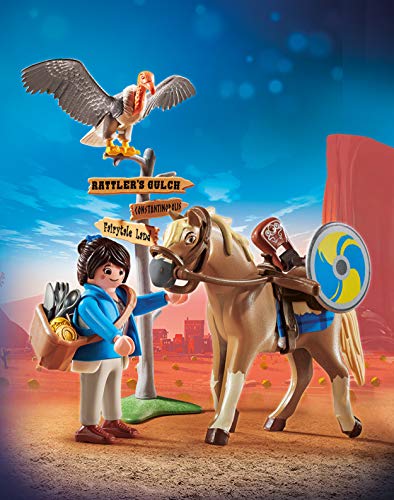 PLAYMOBIL: THE MOVIE Marla con Caballo, a Partir de 5 Años (70072)