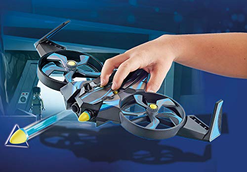 PLAYMOBIL: THE MOVIE Robotitron con Dron, a Partir de 5 Años (70071)