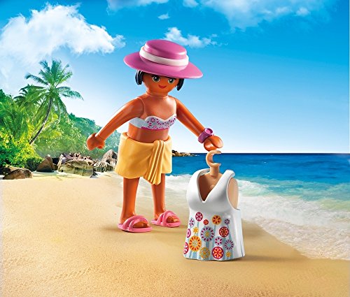 Playmobil Tienda de Moda- Beach Fashion Girl Playset de Figuras de Juguete, Multicolor, 15 x 4 x 16,8 cm (Playmobil 6886)