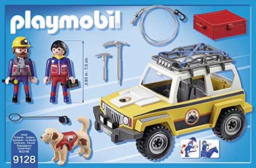 Playmobil- Vehículo de Rescate de Montaña, única (9128)