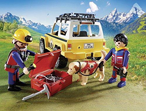 Playmobil- Vehículo de Rescate de Montaña, única (9128)