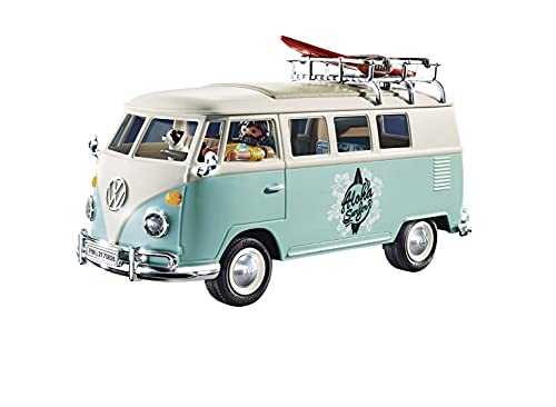 PLAYMOBIL Volkswagen 70826 VW T1 Camping Bus - Edición Especial, A partir de 5 años