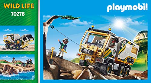 PLAYMOBIL Wild Life 70278 Camión de Aventuras, Desde Hace 4 años