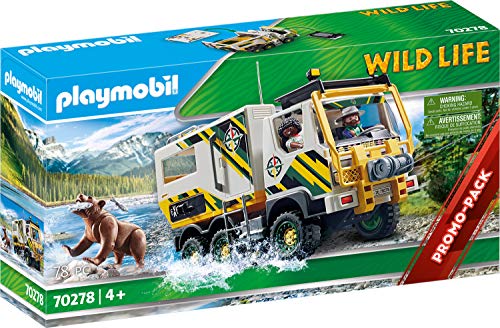 PLAYMOBIL Wild Life 70278 Camión de Aventuras, Desde Hace 4 años