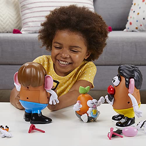 Playskool CREA tu Familia de Potato Head de Potato Head para niños a Partir de 2 años, con 45 Piezas para Personalizar familias Potato