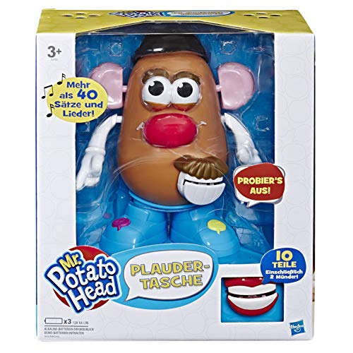 Playskool E4763100 Mr. Potato Head - Bolsa para Juguetes interactivos electrónicos para niños a Partir de 3 años, Multicolor