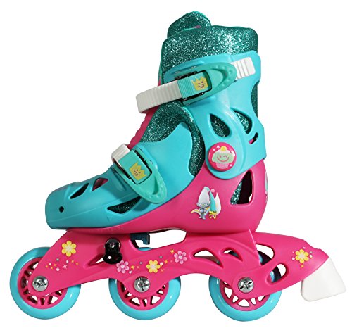 PlayWheels Trolls Kids Convertible 2-in-1 Skates - Junior Size 6-9 by PlayWheels