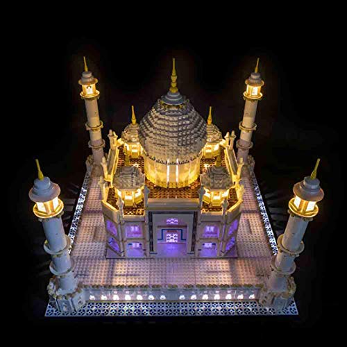 PLEX Juego de iluminación LED para Lego Taj Mahal (juego de iluminación para Lego 10256 Creator Taj Mahal (sin set Lego)