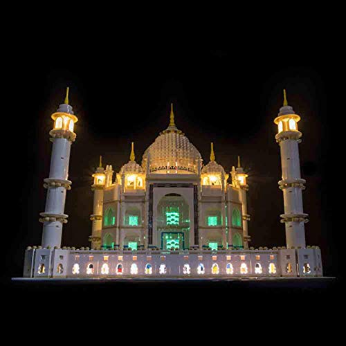 PLEX Juego de iluminación LED para Lego Taj Mahal (juego de iluminación para Lego 10256 Creator Taj Mahal (sin set Lego)