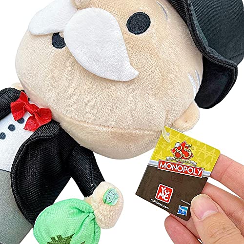 PMS Hasbro, Peluche del Mr Monopoly, 27cm (10,8"), Juguete del Personaje millonario del Juego de Mesa Monopoly