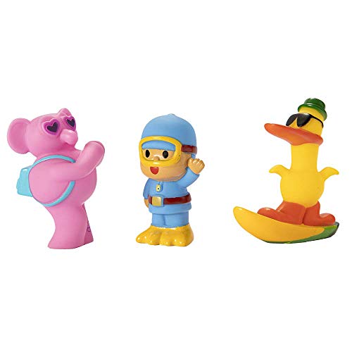 Pocoyo - Al Agua con Pocoyó (Pack 3 figuras de baño)