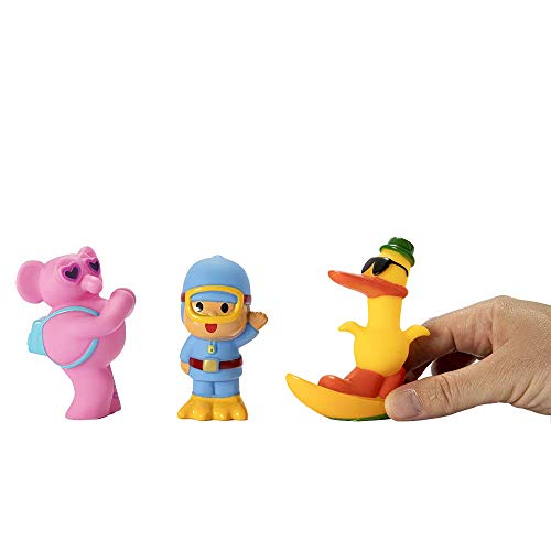 Pocoyo - Al Agua con Pocoyó (Pack 3 figuras de baño)