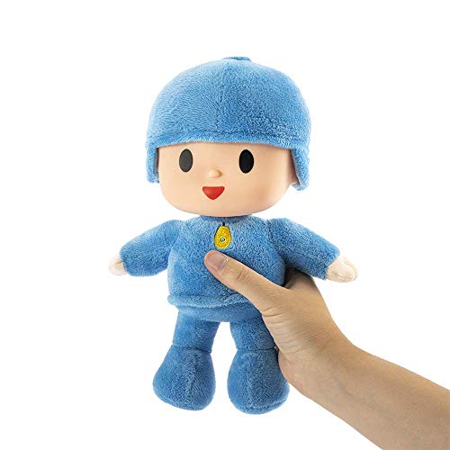 Pocoyo-TO77100 Pocoyo Canta y Rie-Peluche musical, color (Bandai TO77100)