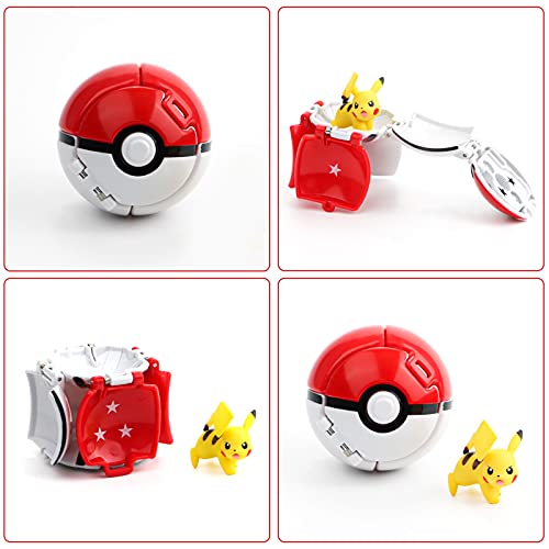 Poke ball, Bolas pokemon, Ball figuritas Poké Bolas Pokéball, Bola con Figuras Pokemon Toys para niños