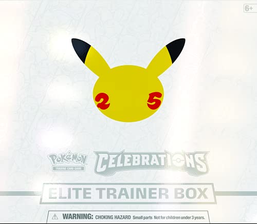 Pokemon 290-80943 Celebrations Elite - Caja de Entrenamiento (5 Unidades), Multicolor