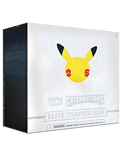 Pokemon 290-80943 Celebrations Elite - Caja de Entrenamiento (5 Unidades), Multicolor