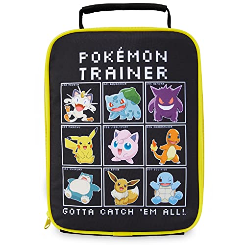 Pokémon Bolsa Termica Porta Alimentos, Mochila Nevera con Pikachu, Bolsa Isotermica para Colegio Guarderia Viajes, Regalos para Niños y Niñas