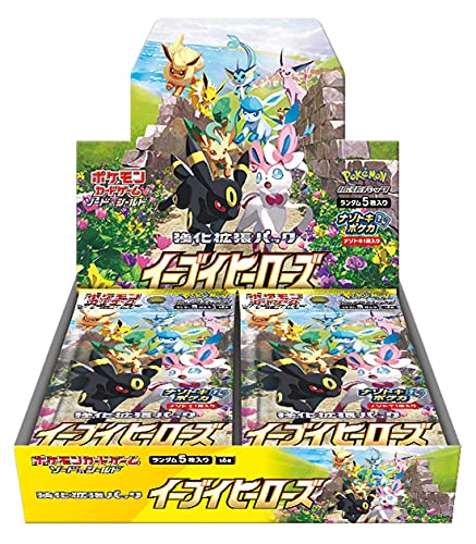 Pokemon Card Game Sword & Shield Enhancement Expansion Pack Eevee Heroes Box Evoli Heroes