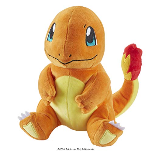 Pokemon Charmander #2-Peluche de 20,32 cm, Color True Red (WCT 97963)