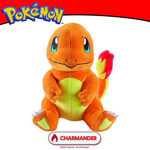 Pokemon Charmander #2-Peluche de 20,32 cm, Color True Red (WCT 97963)