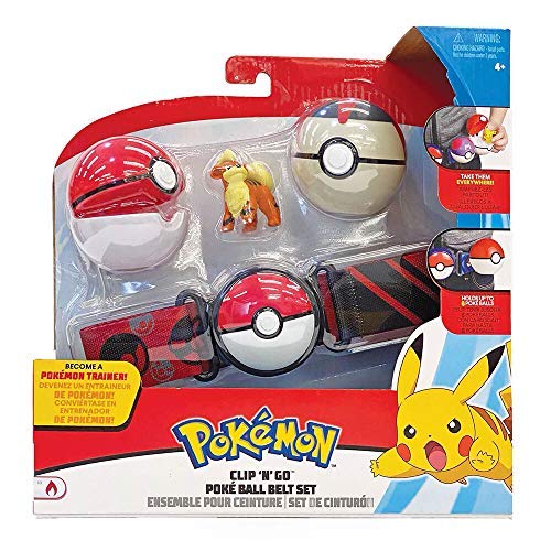 PoKéMoN Clip N Go Poke Ball Set Wave 5 (8025929) 98006 - Juego de cinturón