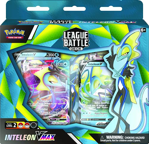 Pokemon- Inteleon VMAX League Battle Deck, Multicolor (290-80874)