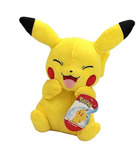 PoKéMoN Peluche Pokemon BO36766, Pikachu #5 (20 cm), Realista, Supersuave, Realista, para abrazar y amar, Multicolor