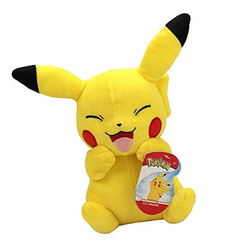 PoKéMoN Peluche Pokemon BO36766, Pikachu #5 (20 cm), Realista, Supersuave, Realista, para abrazar y amar, Multicolor