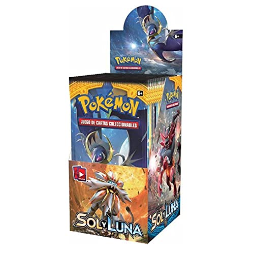 Pokemon Sol y Luna (Caja de 18 sobres en Castellano) (EvolutionJuegos)