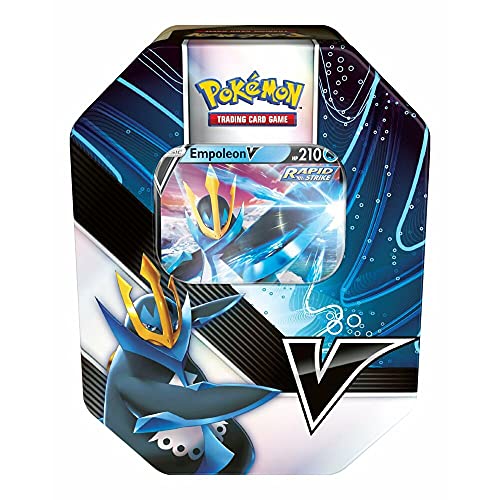 Pokemon TCG: V Strikers Tin Tyranitar V / Empoleon V - One At Random