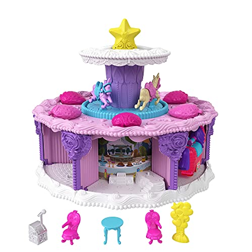 Polly Pocket Calendario de adviento, muñeca con accesorios sorpresa de juguete, óptimo para regalo (Mattel GYW06)