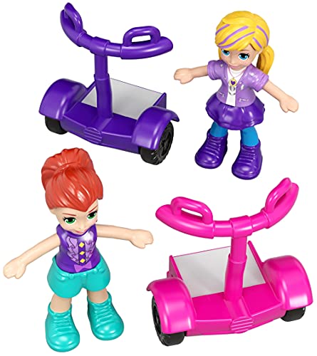 Polly Pocket Cofre Bolso Shopping, Muñeca con Accesorios (Mattel GCJ86) , color/modelo surtido