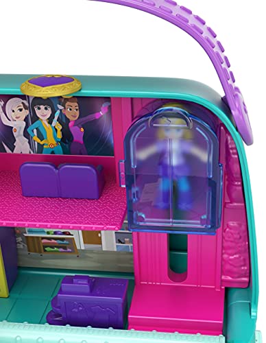 Polly Pocket Cofre Bolso Shopping, Muñeca con Accesorios (Mattel GCJ86) , color/modelo surtido