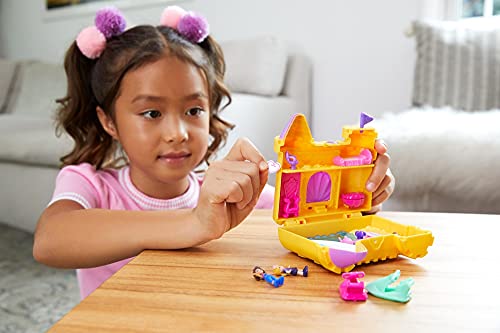 Polly Pocket Cofre Castillo de Arena, muñeca con accesorios (Mattel GCJ87) , color/modelo surtido