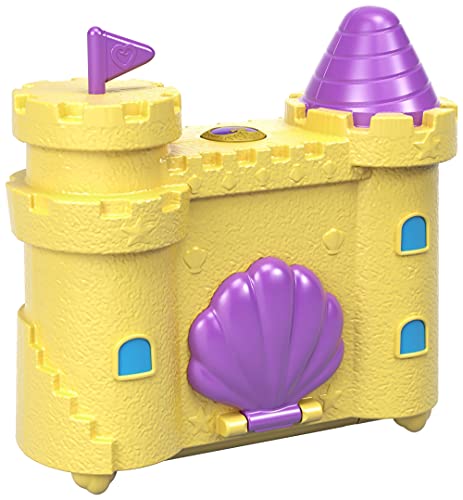 Polly Pocket Cofre Castillo de Arena, muñeca con accesorios (Mattel GCJ87) , color/modelo surtido