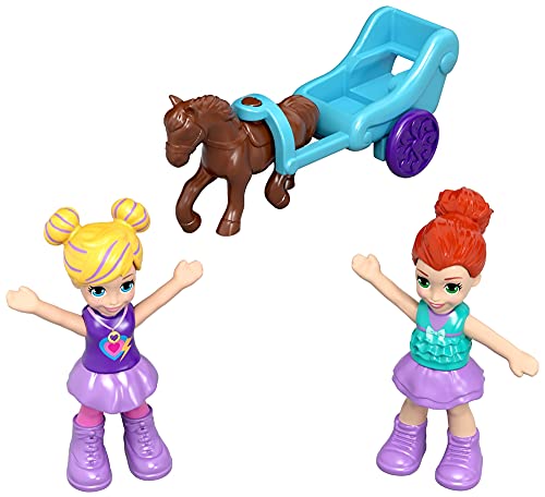 Polly Pocket GCJ88 Pocket World Ballet Compact Play Set, Multi-Colour