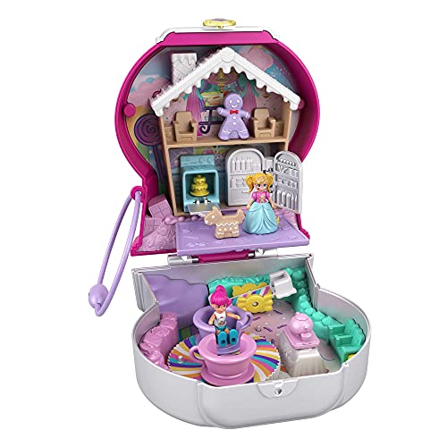 Polly Pocket Máquina de chicles, muñeca con accesorios, juguete +4 años (Mattel GTN23)