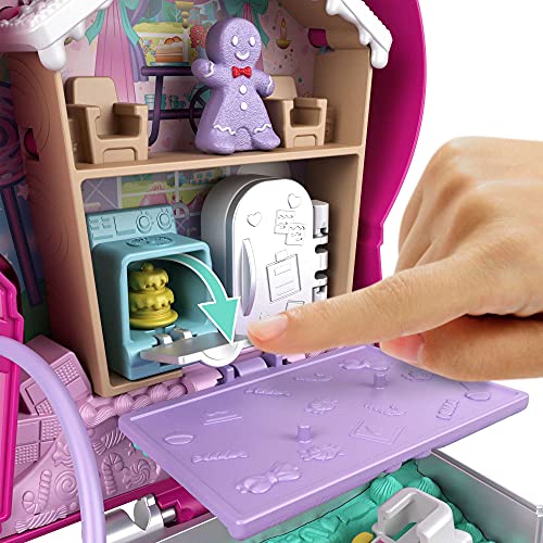 Polly Pocket Máquina de chicles, muñeca con accesorios, juguete +4 años (Mattel GTN23)