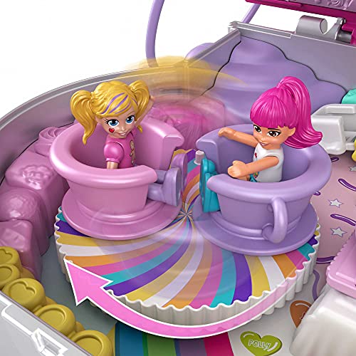 Polly Pocket Máquina de chicles, muñeca con accesorios, juguete +4 años (Mattel GTN23)