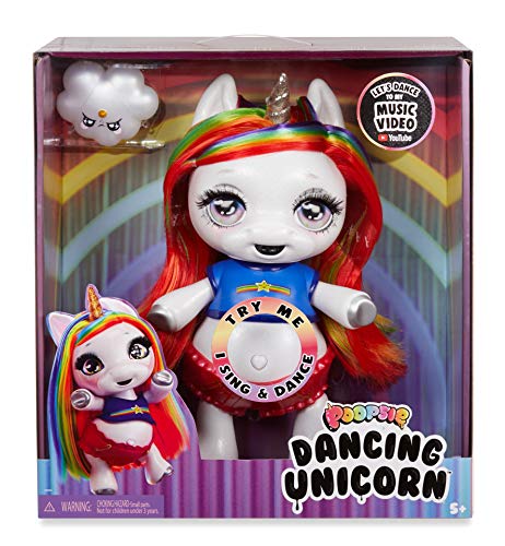 Poopsie Dancing Unicorn Rainbow Brightstar - Muñeca Unicornio Que Baila y Canta - Juguete de Pilas para Niños