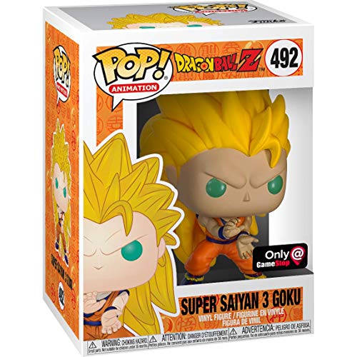 Pop Animation Dragon Ball Z – Super Saiyan 3 Goku Pop! Figura de Vinilo #492