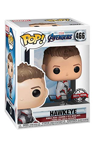 POP! Avengers Hawkeye In Team Suit Pop Bobblehead Figure (4 Inch, Multicolor)