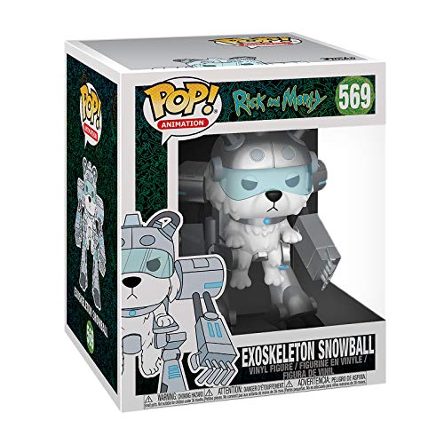 Pop! Figura de Vinilo: Animación: Rick & Morty S6 - Snowball in Mech Suit