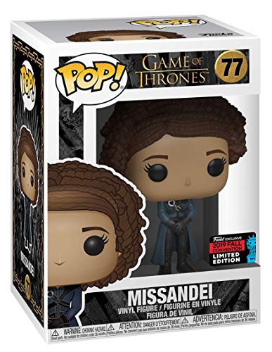 POP Funko Game of Thrones 77 Missandei (2019 Fall Convention Exclusive), Talla única, Multicolor