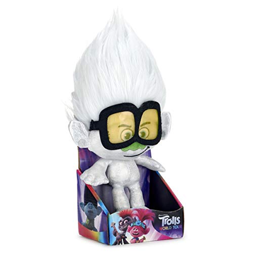 Posh Paws 37401 Trolls World Tour Tiny Diamond - Peluche (25 cm), Multicolor