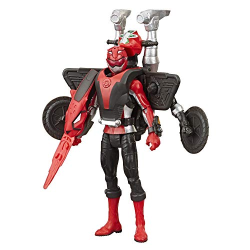 Power Rangers Beast Morphers Figuras 15 Cm Ranger Rojo Y Morphin Cruise Beastbot (Hasbro E73245X0)