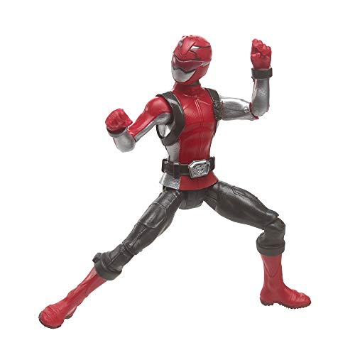 Power Rangers Beast Morphers Figuras 15 Cm Ranger Rojo Y Morphin Cruise Beastbot (Hasbro E73245X0)